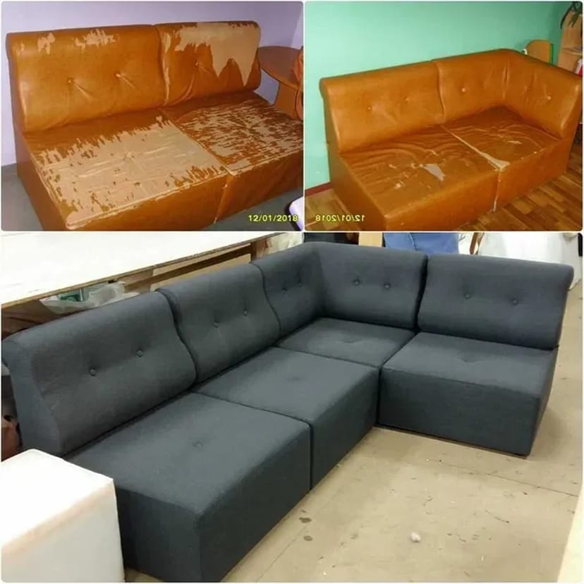 Перетяжка м'яких меблів