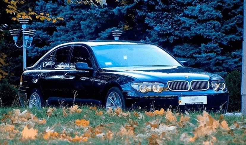 118 Авто на весілля BMW 745L чорний 