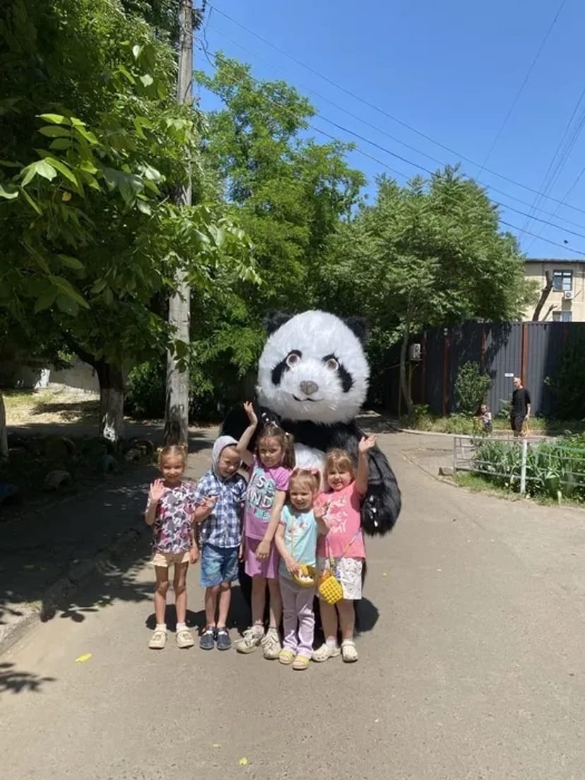 Стіч, панда, ведмедик, аніматори