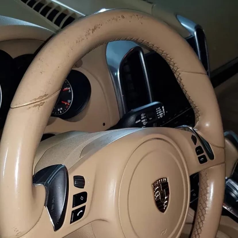 Покраска, реставрация руля. Восстановление кожи руля