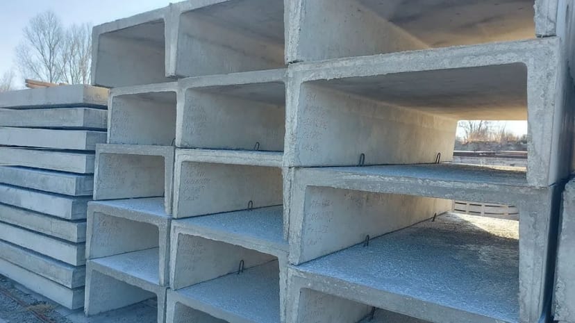 Залізобетонні лотки теплотрас з доставкою по Україні