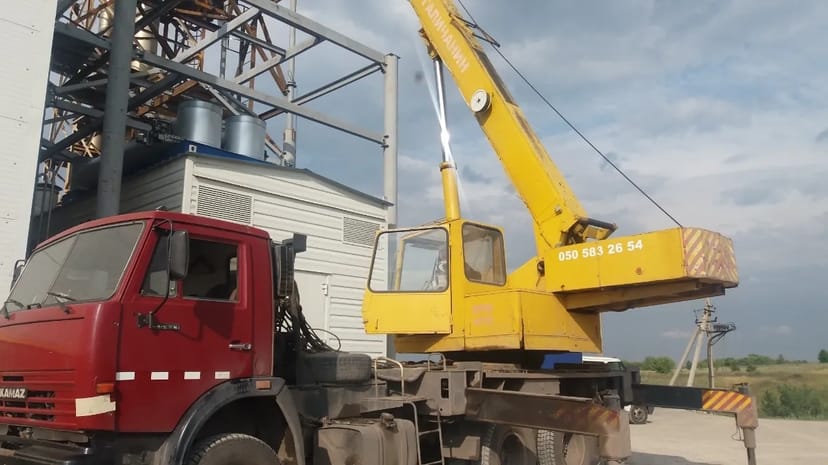 Автокран 25т 30т 50т + 100т-200т по договоренности