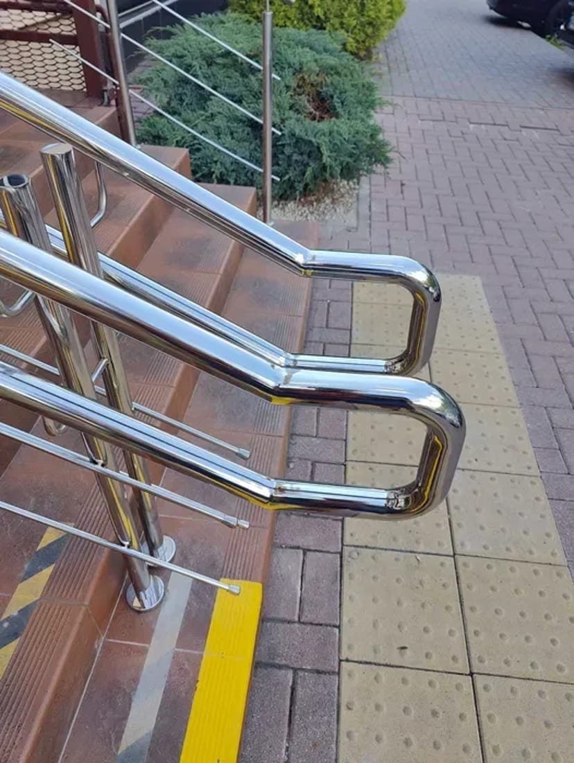 Перила поручні під замовлення. Нержавійка