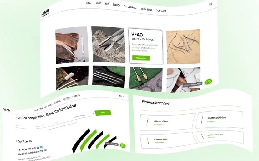 Розробка та редагування сайтів, лендингів, інтернет-магазинів