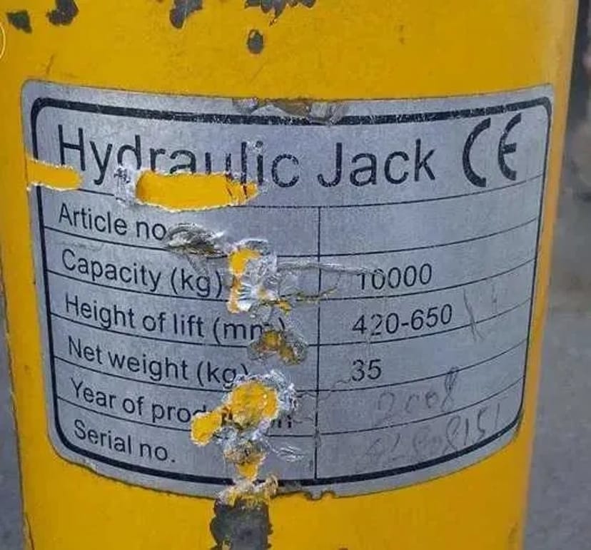 Такелажне обладнання, домкрат, ролики