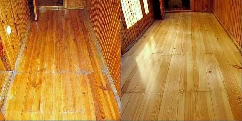 Шліфовка і циклювання паркету з повним відновленням у Києві