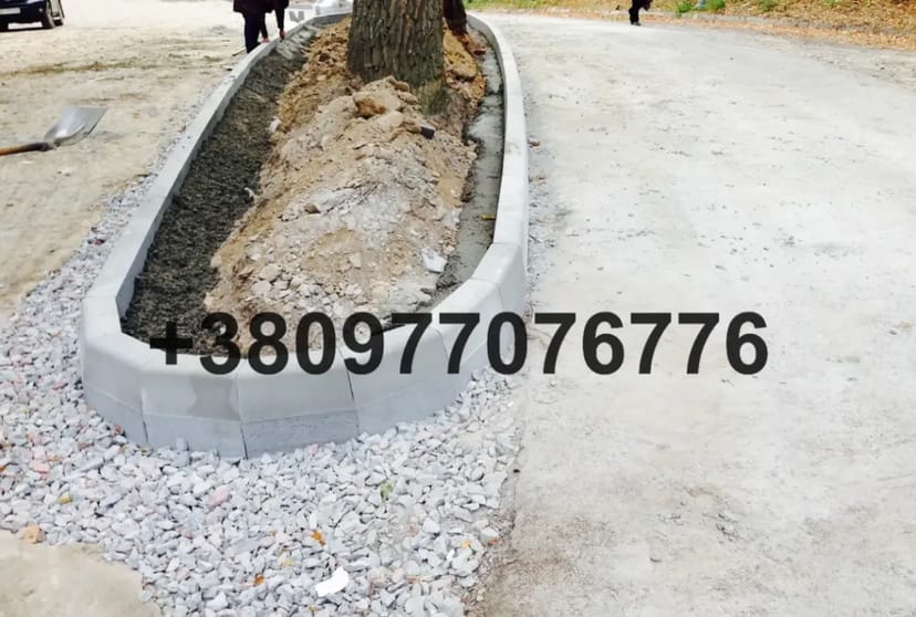 Ремонт бордюрів Київ
