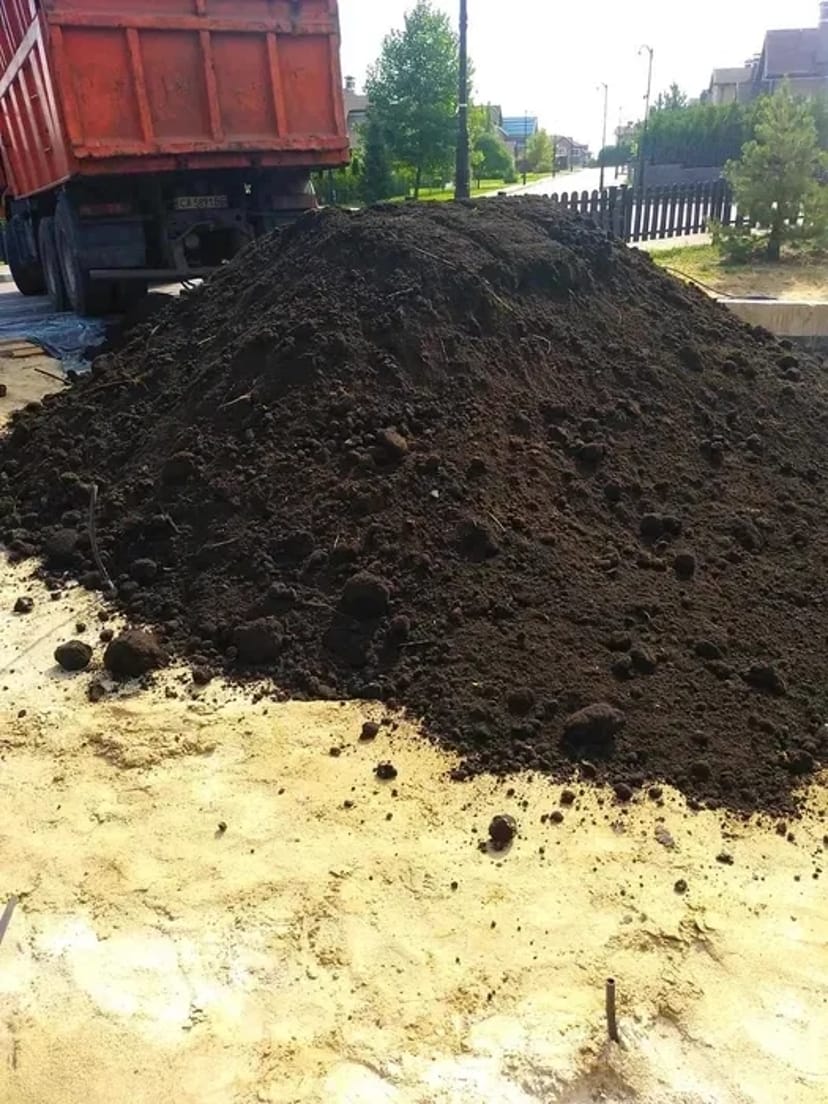 Чорнозем польовий , торф , торфокрошка , доставка Ірпінь