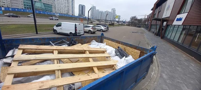 Вивіз буд сміття, послуги екскаватора. Вивіз будсміття, вантажники