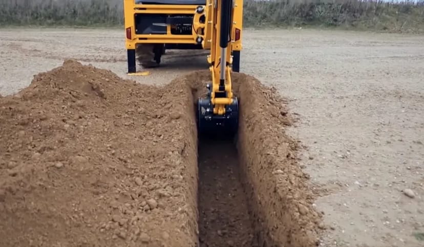 Екскаватор JCB 3CX для будівельних робіт