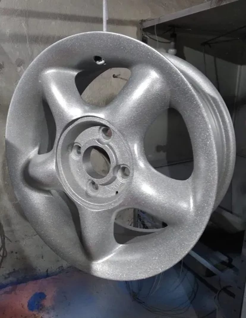 Піскоструй та порошкове фарбування дисків, супортів, велосипедних рам 650 грн.