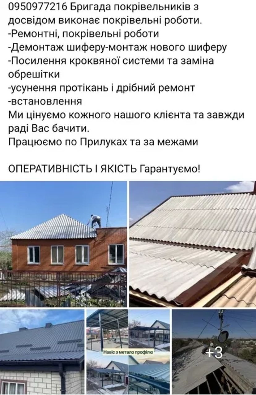 Ремонт квартир та будинків абсолютно всі види робіт ваш майстер Прилук