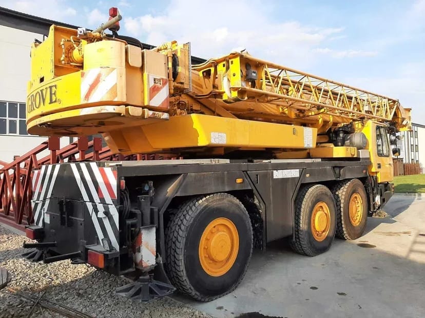 Автокран 50т, 38 м стріла + гусьок 15 м