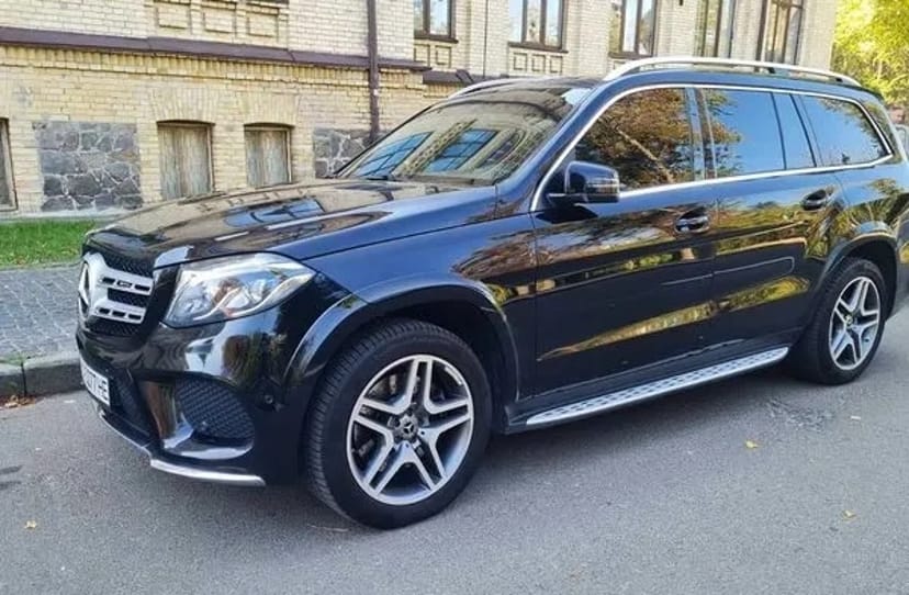 253 Позашляховик на весілля Mercedes GLS 350