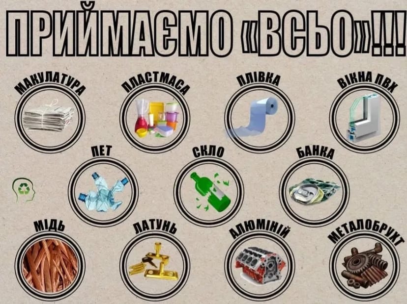 Приймаємо вторсировину — чесно, швидко від 3 грн.♻️