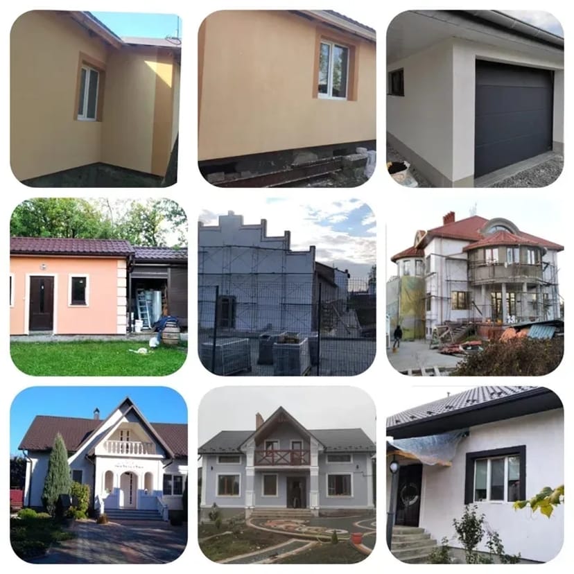 Якісні фасадні роботи та професійне утеплення будинків