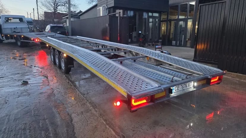 Лафета пательня на 2 авто до 3,5 т