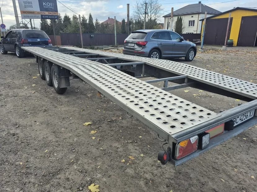 Лафета пательня на 2 авто до 3,5 т