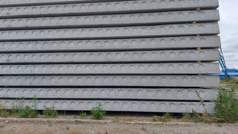 Пустотні плити перекриття 1ПК / Доставка по Україні
