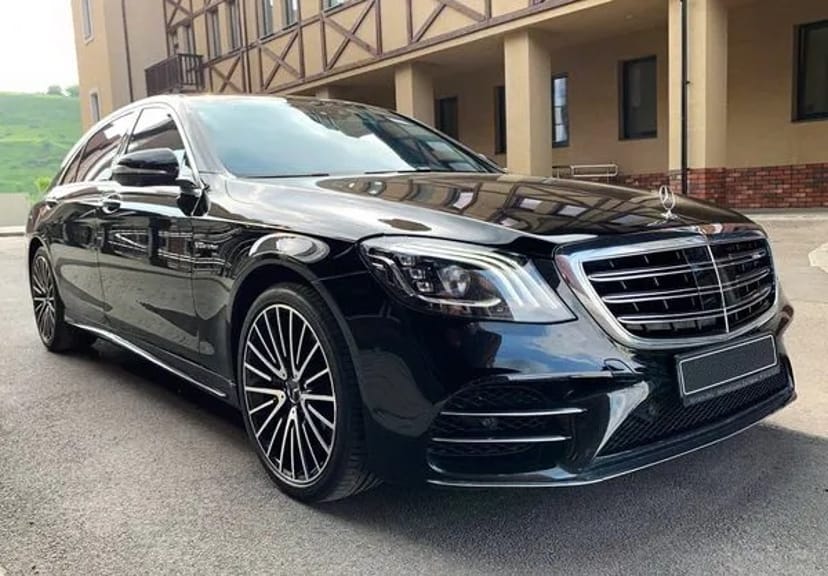 034 Авто на весілля Mercedes Benz S560 AMG 4MATIC W222 Restyling 