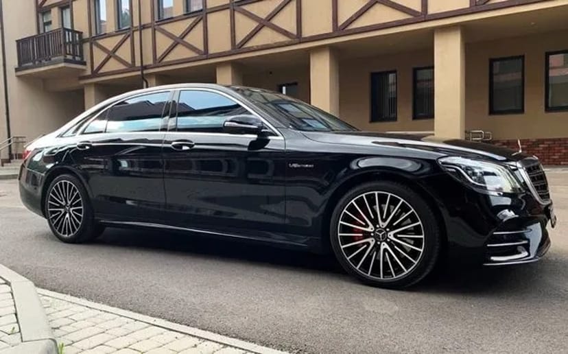034 Авто на весілля Mercedes Benz S560 AMG 4MATIC W222 Restyling 
