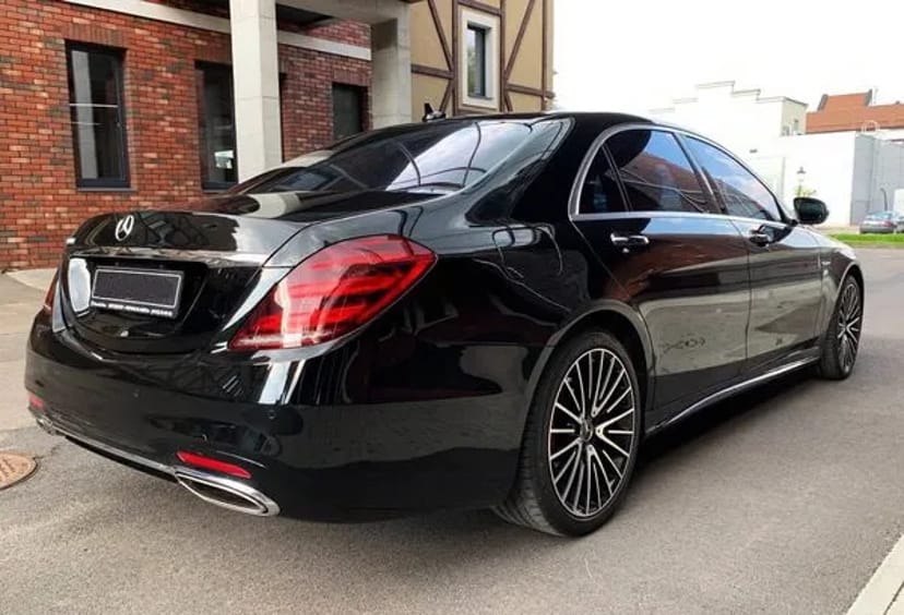 034 Авто на весілля Mercedes Benz S560 AMG 4MATIC W222 Restyling 