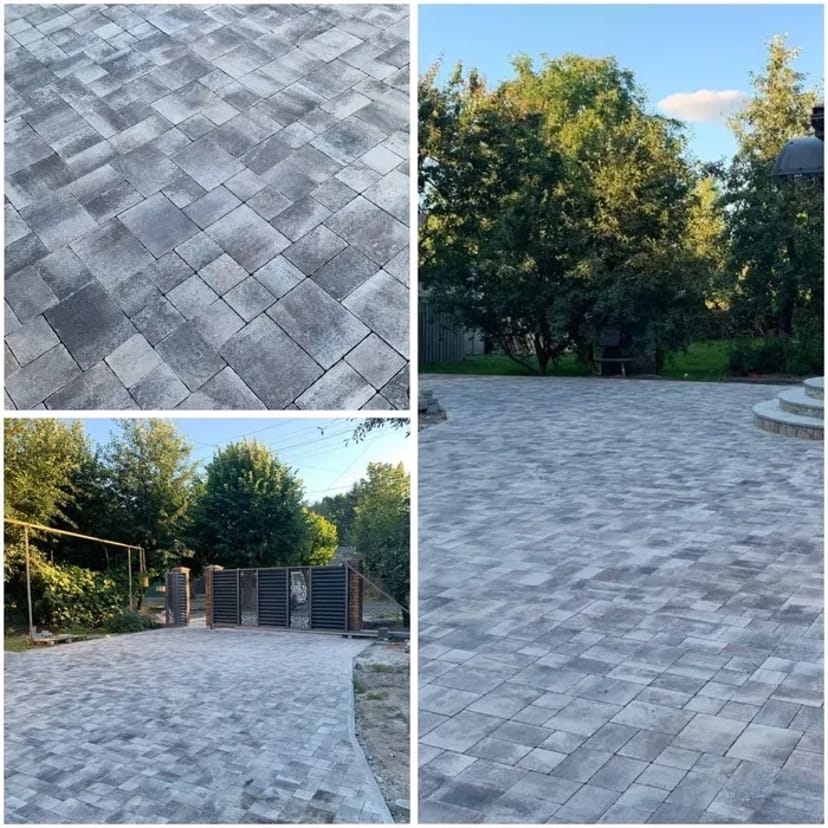 Укладка тротуарної плитки (Бруківки)