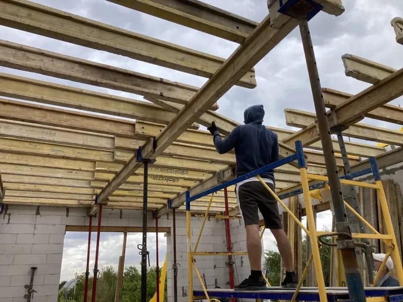 Опалубка для перекриття.