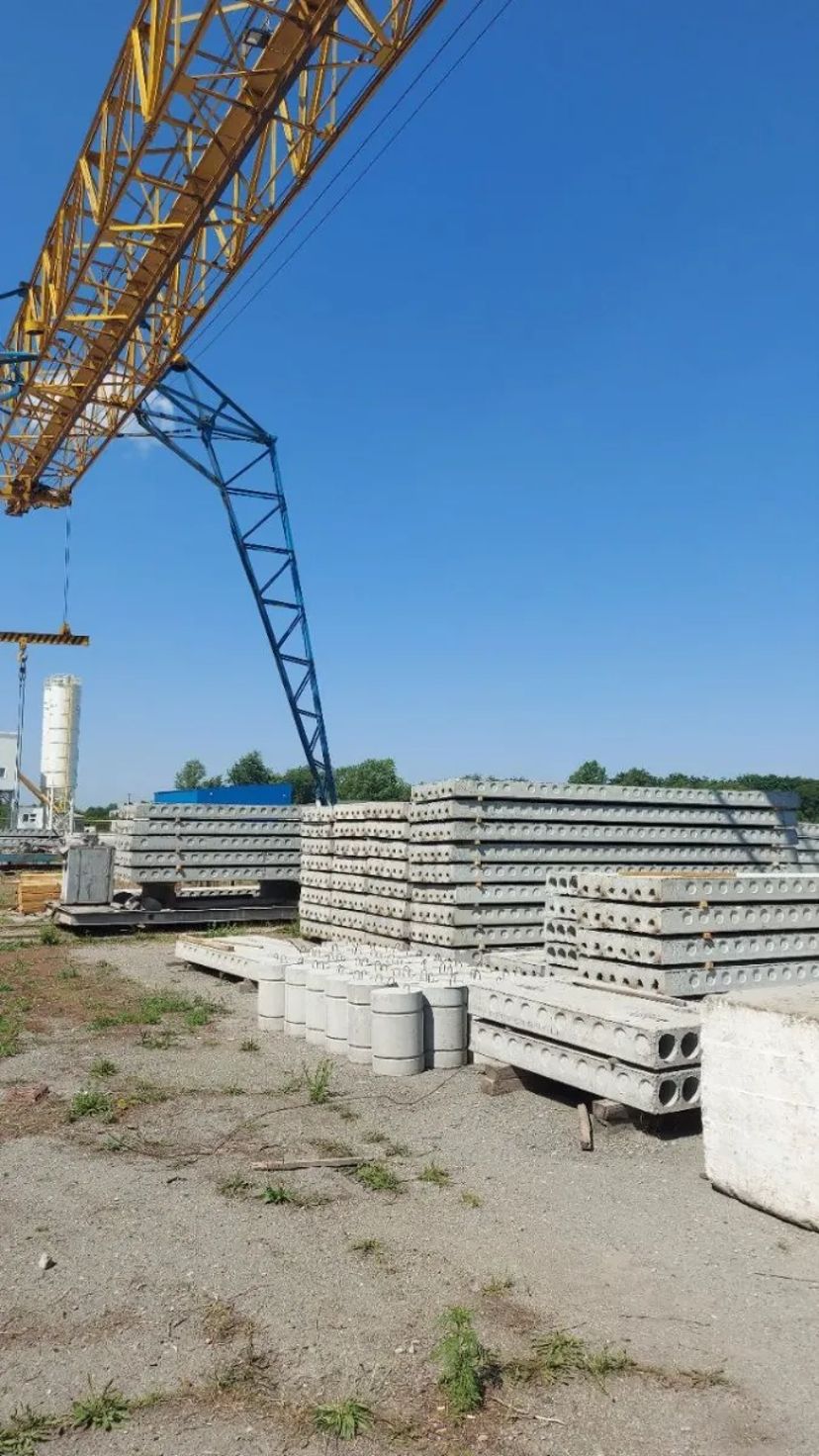 Пустотні плити перекриття 1ПК 24-10-8, 1ПК 63-10-8,1ПК 21-12-8 в наявності
