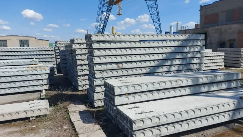 Пустотні плити перекриття 1ПК 24-10-8, 1ПК 63-10-8,1ПК 21-12-8 в наявності