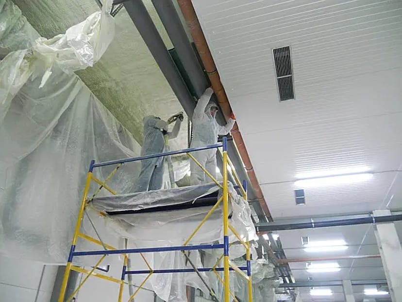 Утеплення виробничих приміщень пінополіуретаном