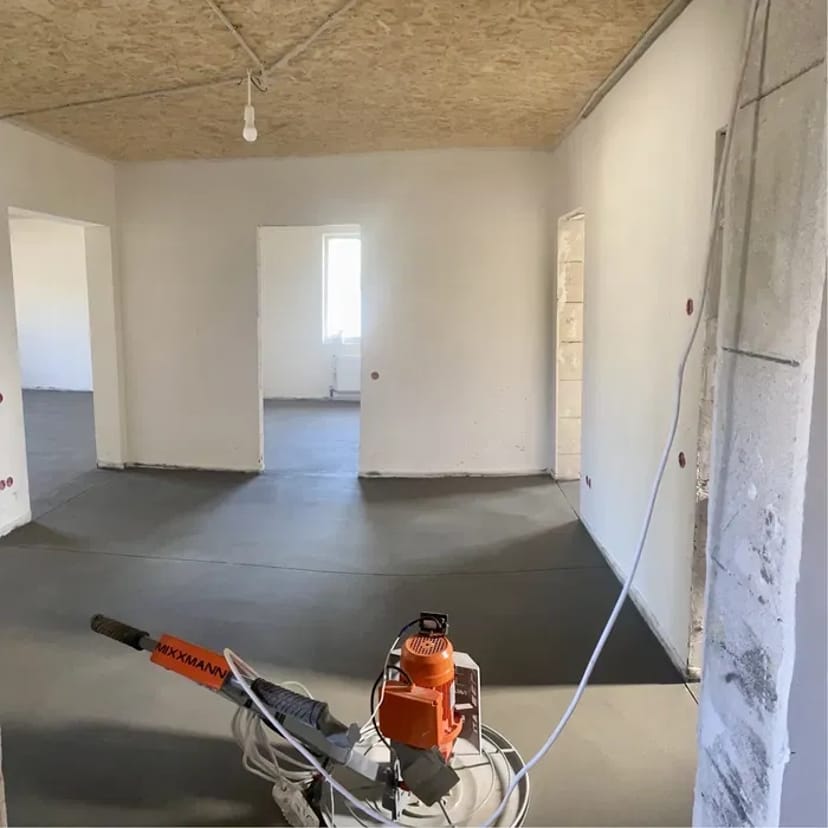 Професійна машинна стяжка — ідеальна підлога від 250₴/м²