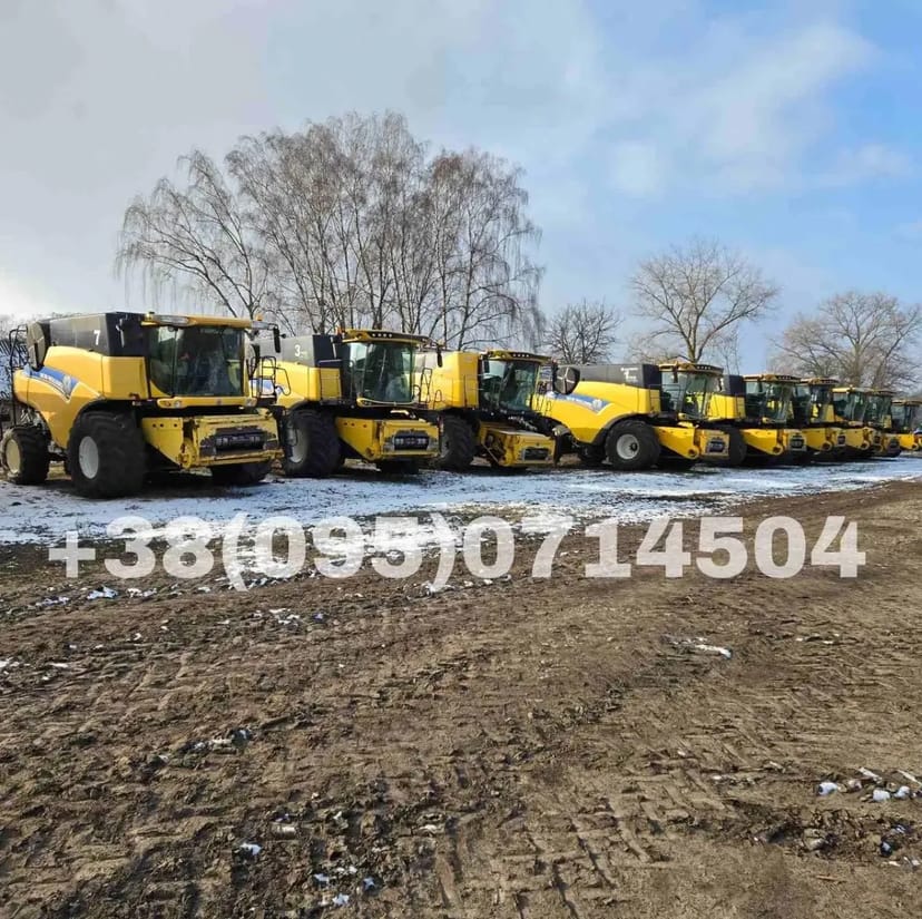 Зернозбиральні комбайни (з екіпажем)