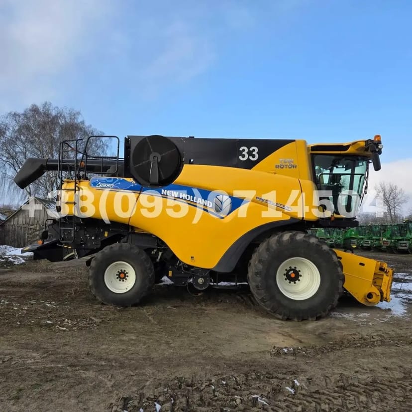 Зернозбиральні комбайни (з екіпажем)