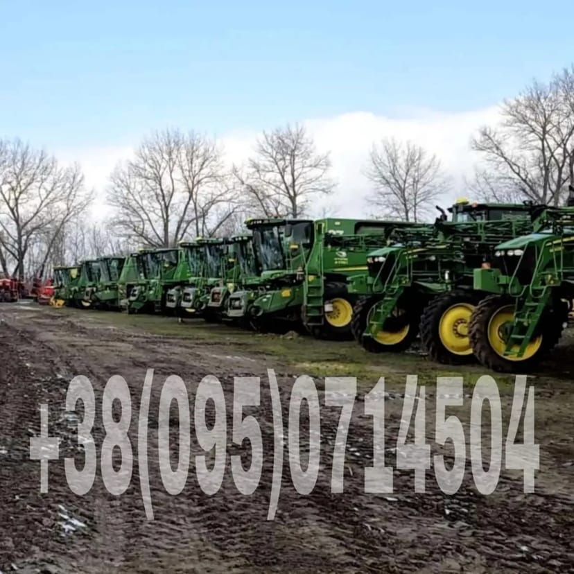 Зернозбиральні комбайни (з екіпажем)