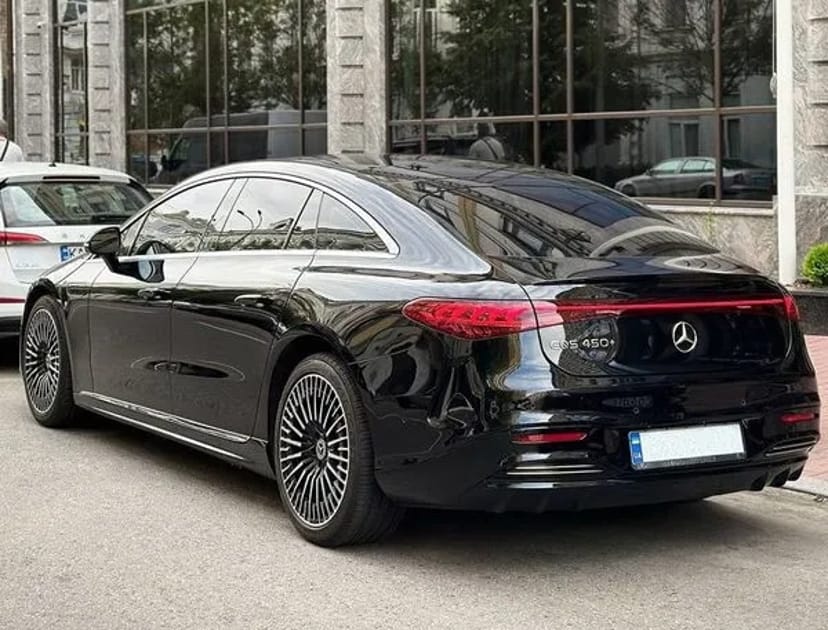 164 Авто на весілля Mercedes Benz EQS 450+ електро трансфер