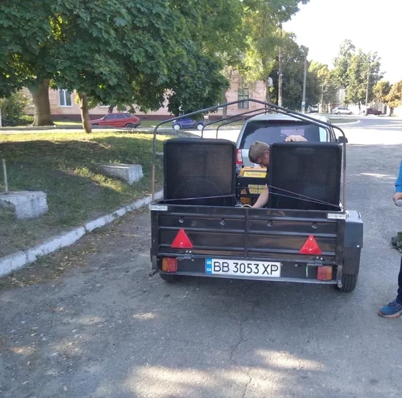 Причіп середній та великий