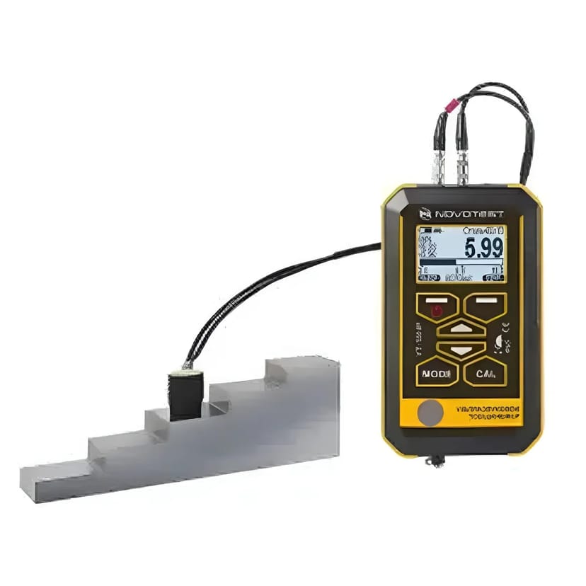 Товщиномір фарби: залізо, цинк та алюміній