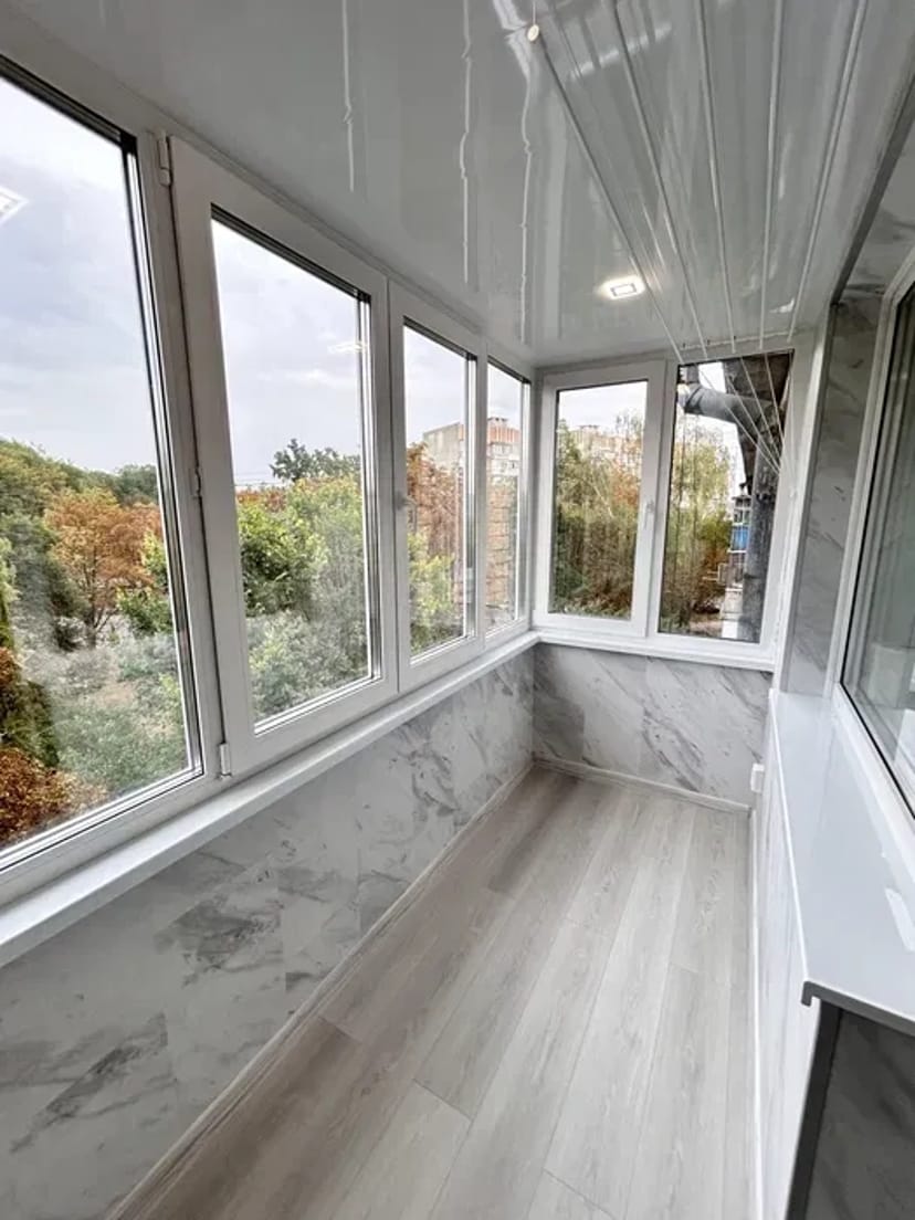 Балкон під ключ, розширення балкону ціни від 1500€