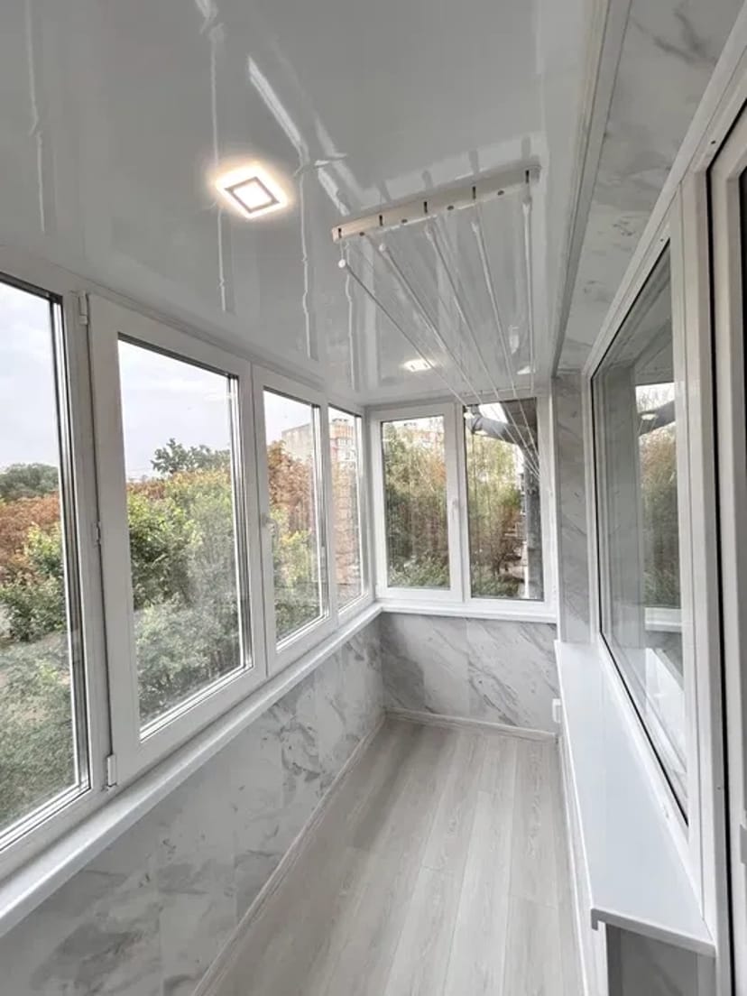 Балкон під ключ, розширення балкону ціни від 1500€