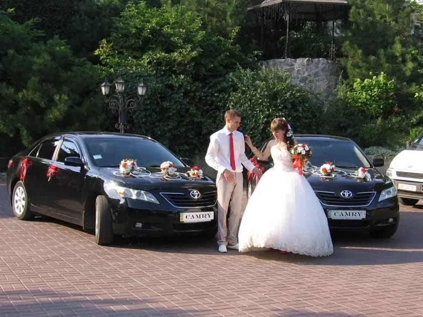 Авто на весілля Toyota Camry!!Свадебный кортеж