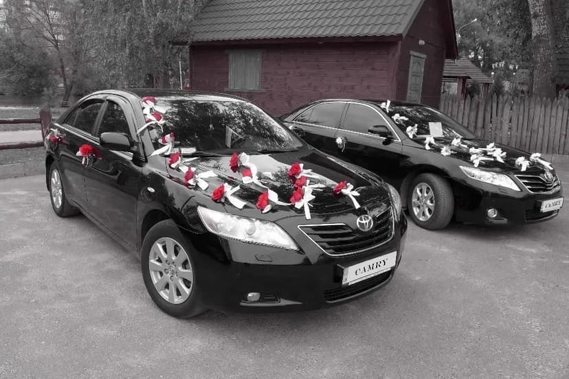 Авто на весілля Toyota Camry!!Свадебный кортеж