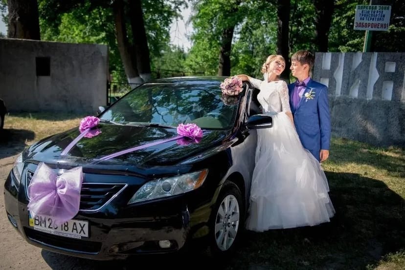 Авто на весілля Toyota Camry!!Свадебный кортеж