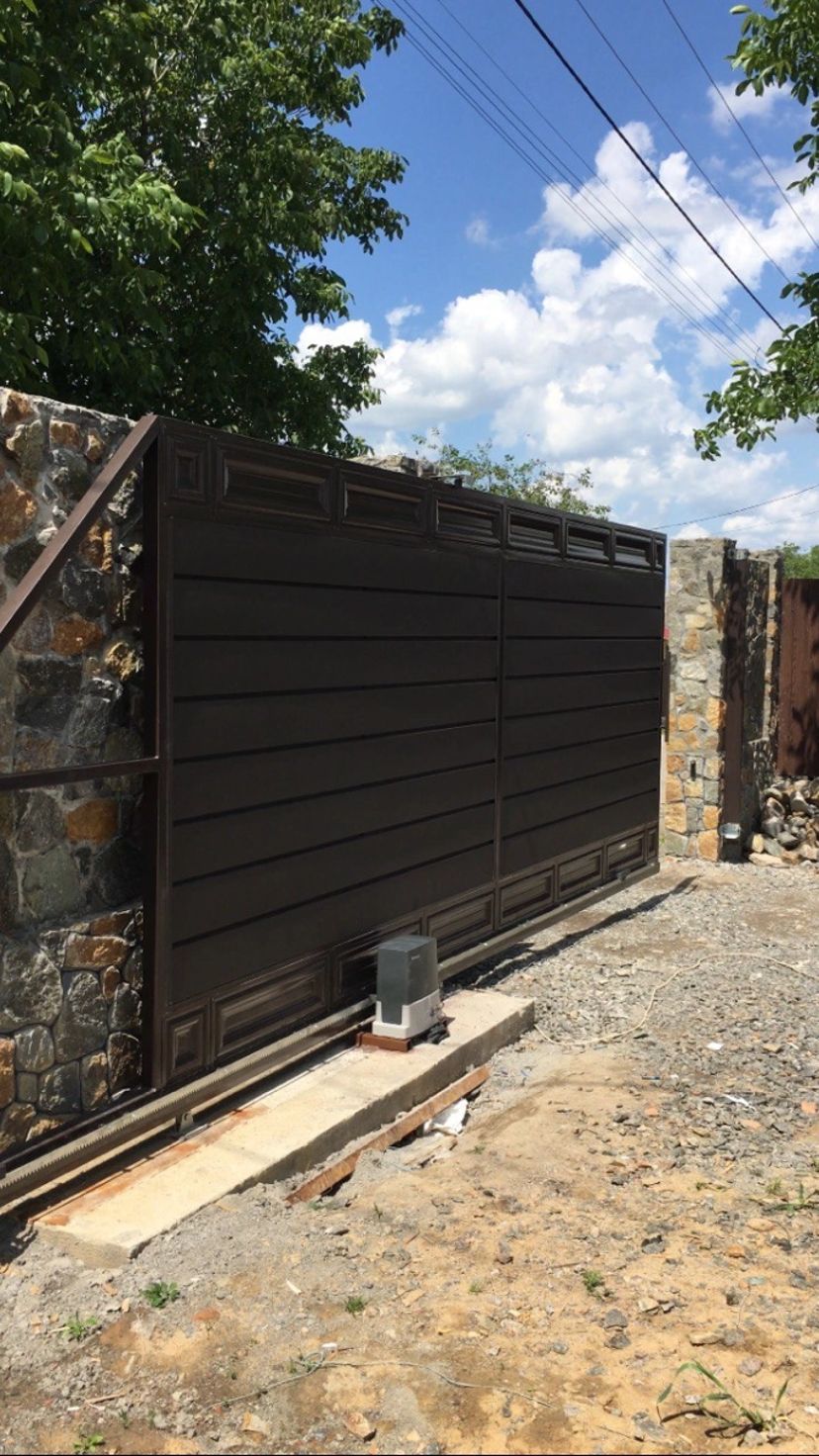 Монтаж Автоматики для Відкотних та Розпашних Воріт