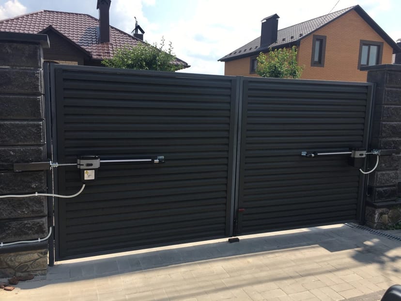 Монтаж Автоматики для Відкотних та Розпашних Воріт