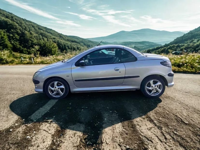 Peugeot 206 CC – автомат, бензин, кабріолет з відкидним дахом