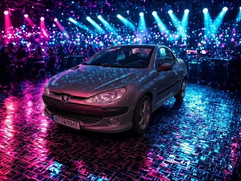 Peugeot 206 CC – автомат, бензин, кабріолет з відкидним дахом