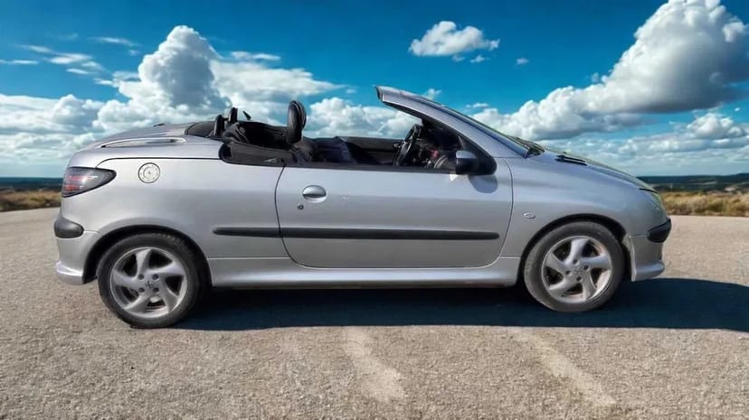 Peugeot 206 CC – автомат, бензин, кабріолет з відкидним дахом