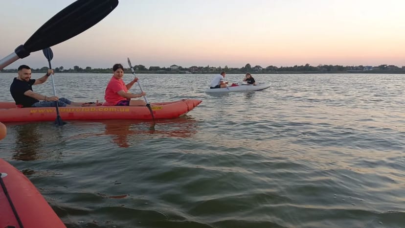 Сплави на байдарках сапах, каяки