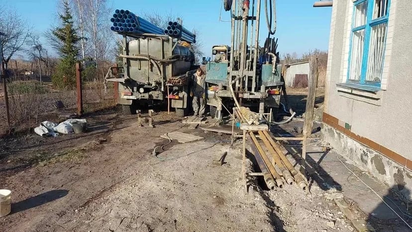 Буріння свердловин , монтаж Андрушівка